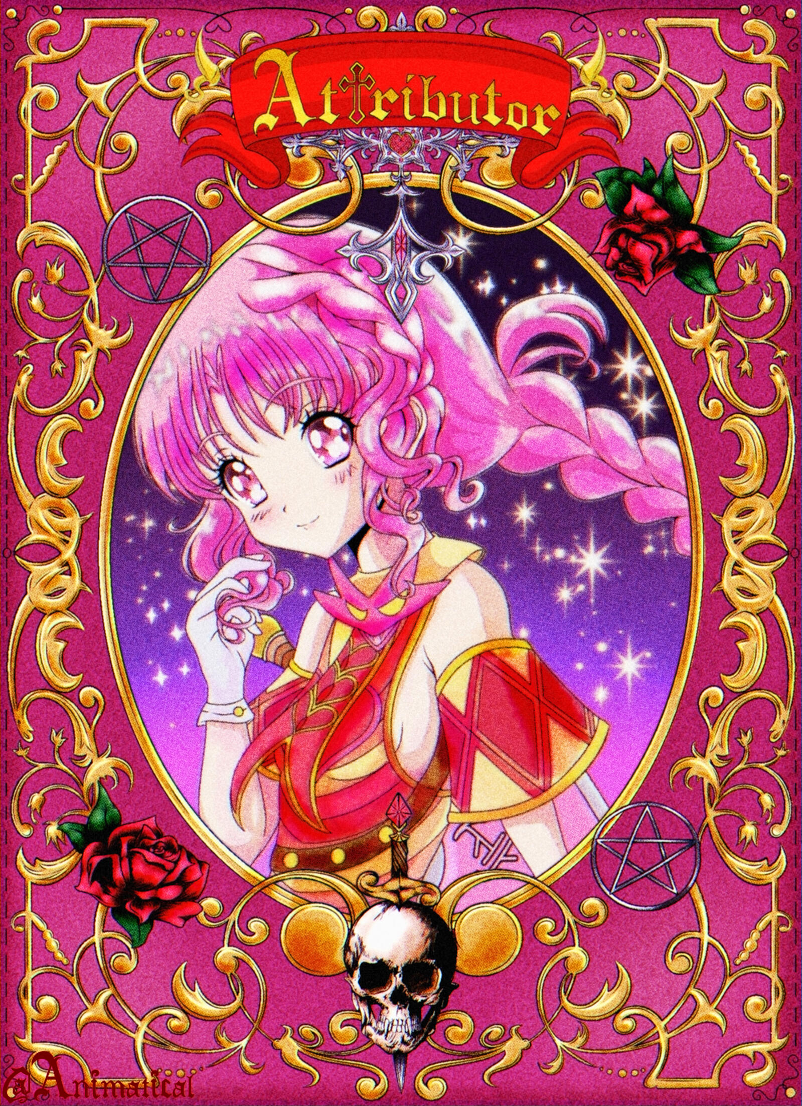 The cover art for the original Attributor (original artwork by me!)