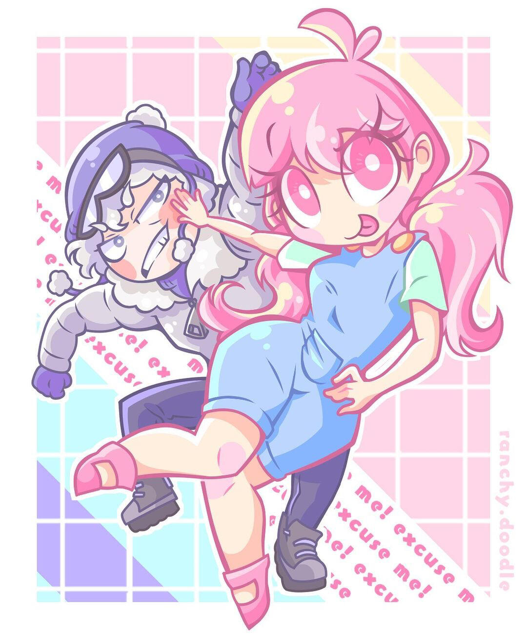 Artwork created for me by the amazing RINSLOW (@rachoogian) on Instagram!